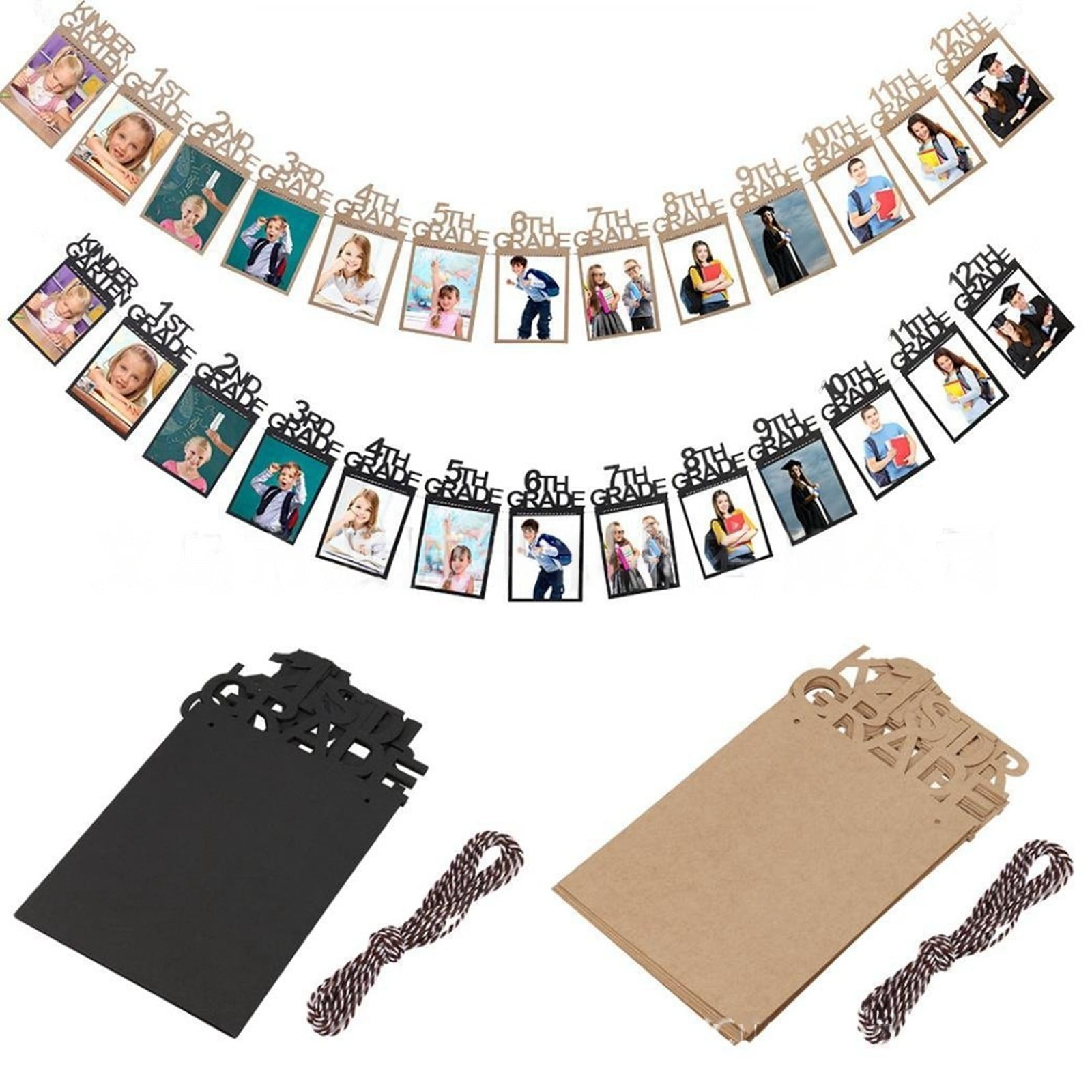 Stained Glass Window Photo Graduation Hanging 2024 Decorations