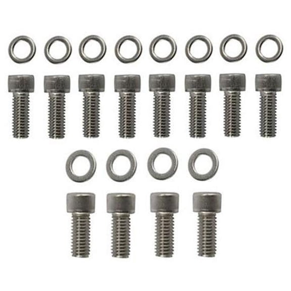 Stainelss Steel Fenton Header Bolts, Set/12, Fits Ford Flathead V8