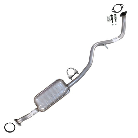 Stainlees Steel Exhaust Resonator Pipe Fits 2010-2015 Subaru Legacy 2.5L - Direct Fit