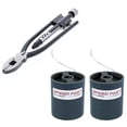 thumbnail image 1 of Stainless .025/.032 Inch Safety Wire Kit with Twister Plier Tool, 1 of 10