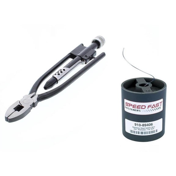 Stainless .025 Inch Safety Wire Kit with Twister Plier Tool