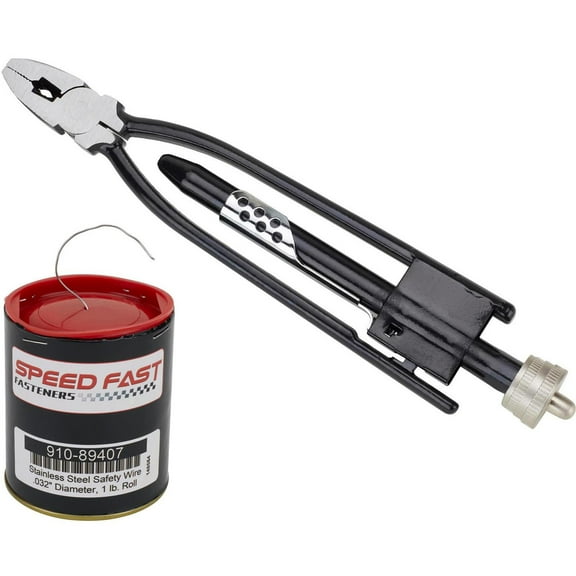 Stainless .032 Inch Safety Wire Kit with Twister Plier Tool