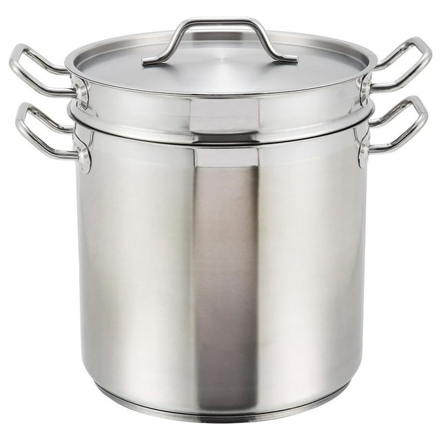 Stainless 16 Quart Steamer/Pasta Cooker with Cover