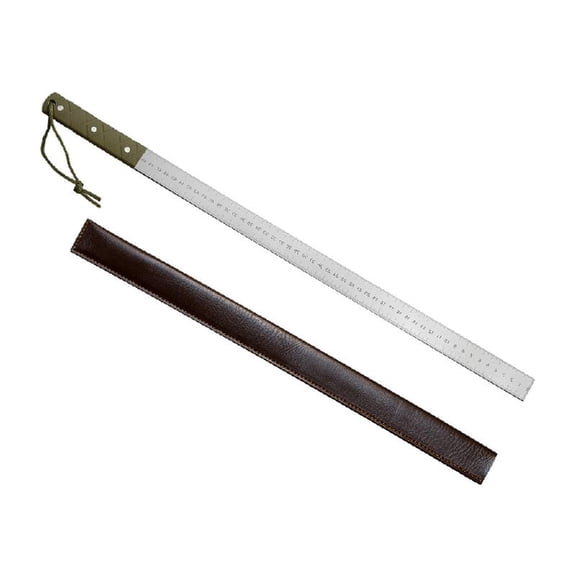 Stainless 50cm 20in Car Mount Ruler MM/Inch Scale Thickened Straight Measuring Tool