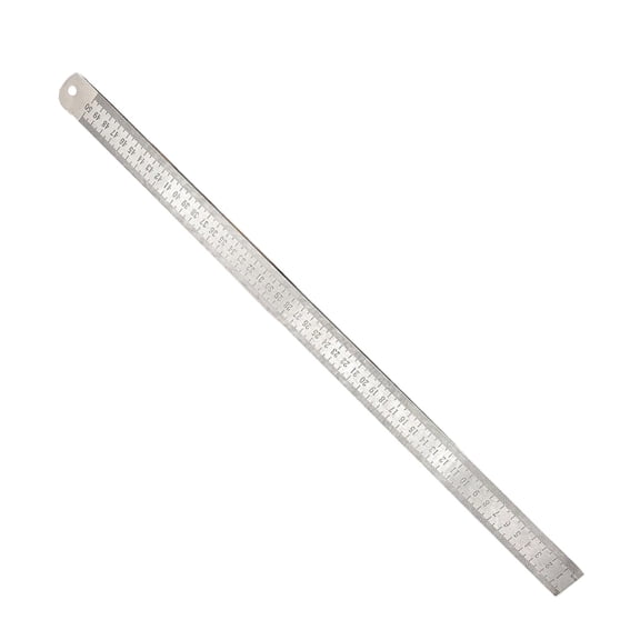 Stainless 50cm 20in Straight Ruler Car Mounted Defense Ruler Measurement Tool Multifunctional Straight Edges Ruler4
