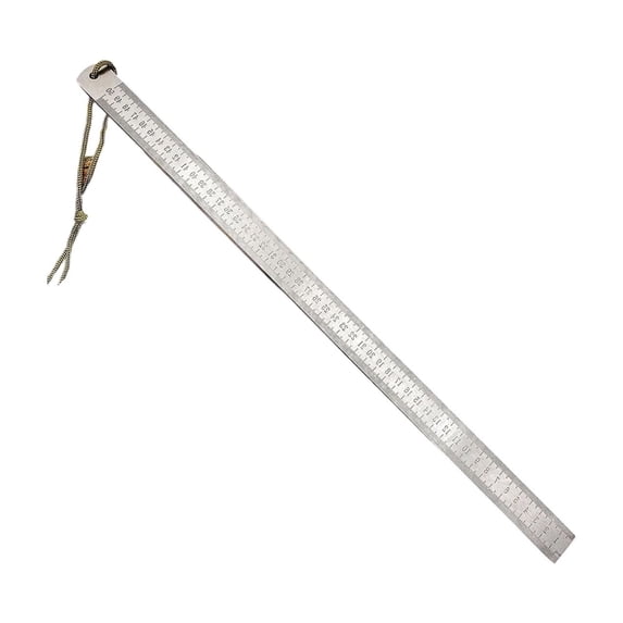 Stainless 50cm 20in Straight Ruler Car Mounted Defense Ruler Measurement Tool Multifunctional Straight Edges Ruler4