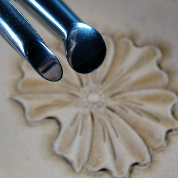 Stainless Barry King - 2-Piece Extra Steep Petal Lifter Set (Leather Tools)