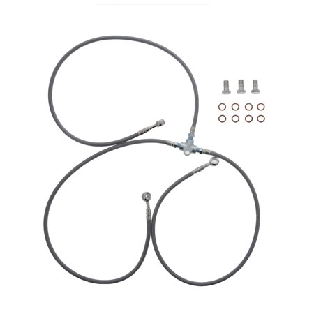 Stainless Brake Line fits Yamaha YFZ450 YFZ 450 2003 - 2008 Front 2"