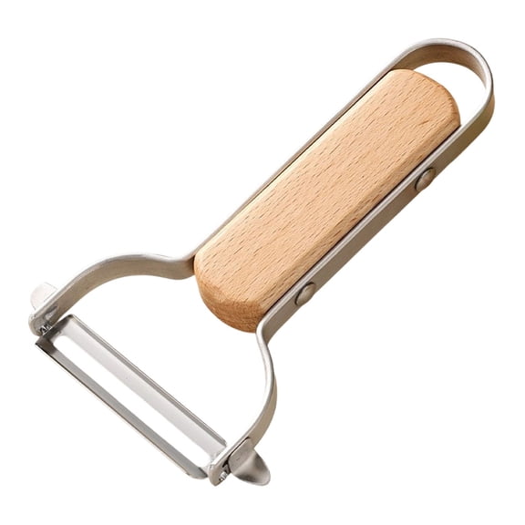 Stainless Cabbage Core Remover And Peeler, Ergonomic Potato Vegetable Cutter For Garnish Twists, Swivel Sharp Blade Kitchen Gadget For Home Cooking (A)