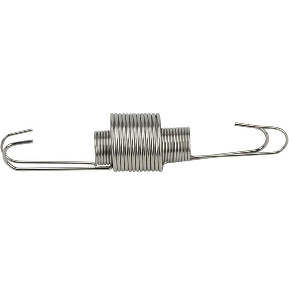 Speedway Motors Stainless Carburetor Return Spring Set Polished Steel Dual Spring Design Universal Fit Provides Reliable Linkage Return and Added Safety