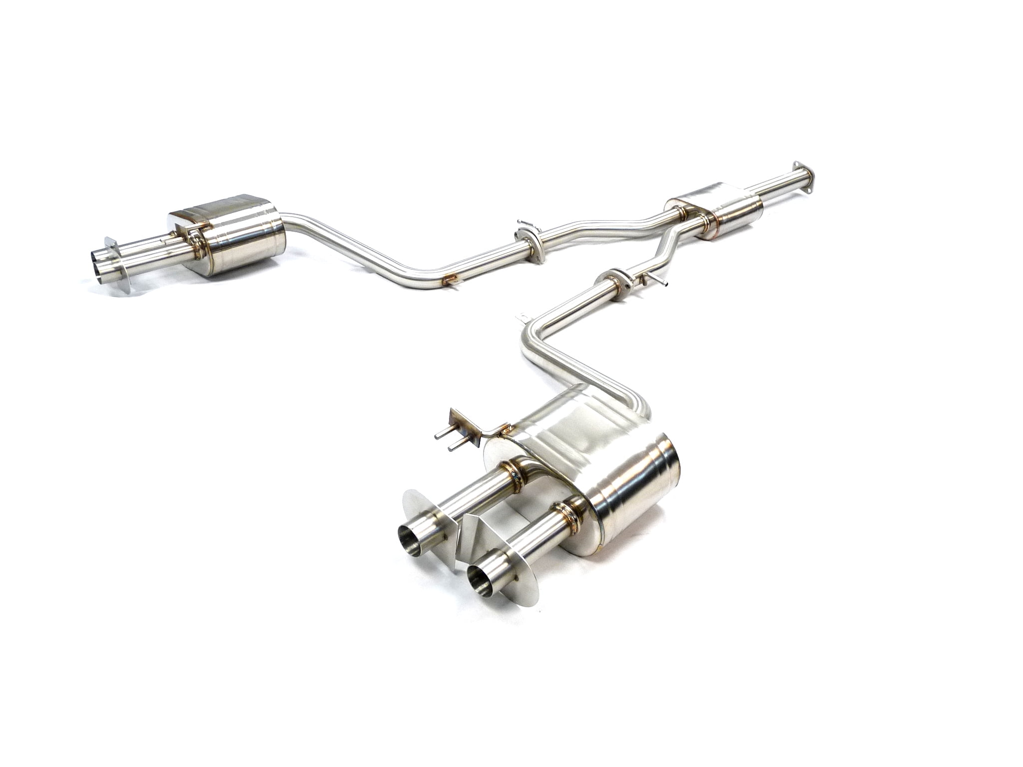Stainless Catback Exhaust Fitment For 18 to 22 Kia Stinger 2.0L GDI EVC