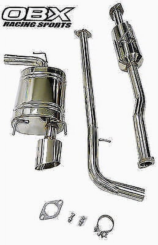 Stainless Catback Exhaust Fits 20072011 Toyota Camry 4Cyl. By OBXRS