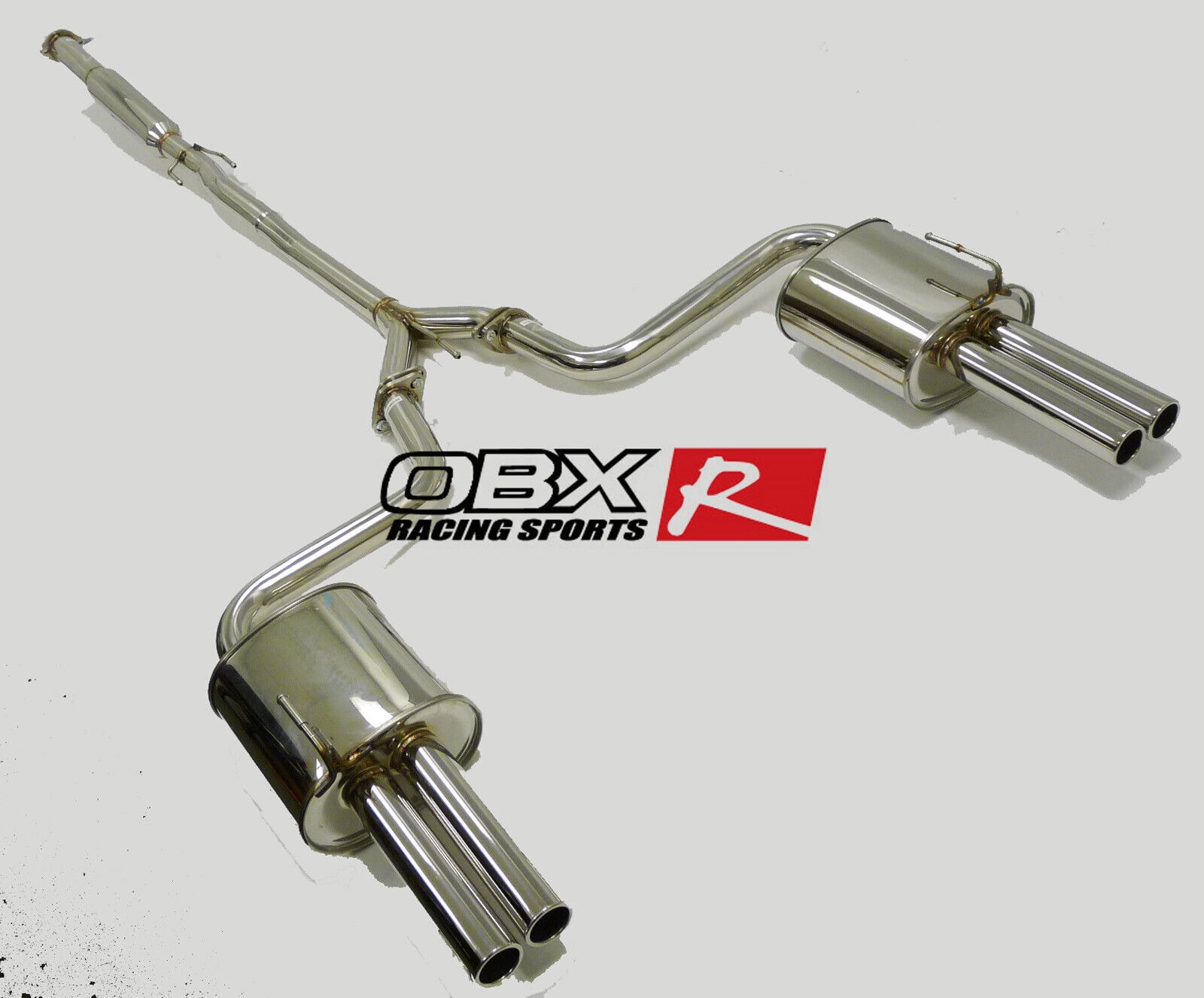 Stainless Catback Exhaust Fits For 09 thru 2014 Nissan Maxima 3.5L A35