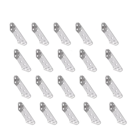 Stainless Corner Brace Triangular Angle Brackets Shelves Bracket Furniture Joint G2K3