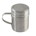 thumbnail image 1 of Stainless Dredge Shaker with Lid and Handle, Large 10 Oz Flour, Sugar, and Spice Shaker for Kitchen Baking, Powdered Sugar and Cheese Dispensing, 1 of 1
