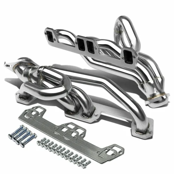 Stainless Exhaust Header For 92-04 Dodge Ram Dakota 5.2L 5.9L V8 Manifold