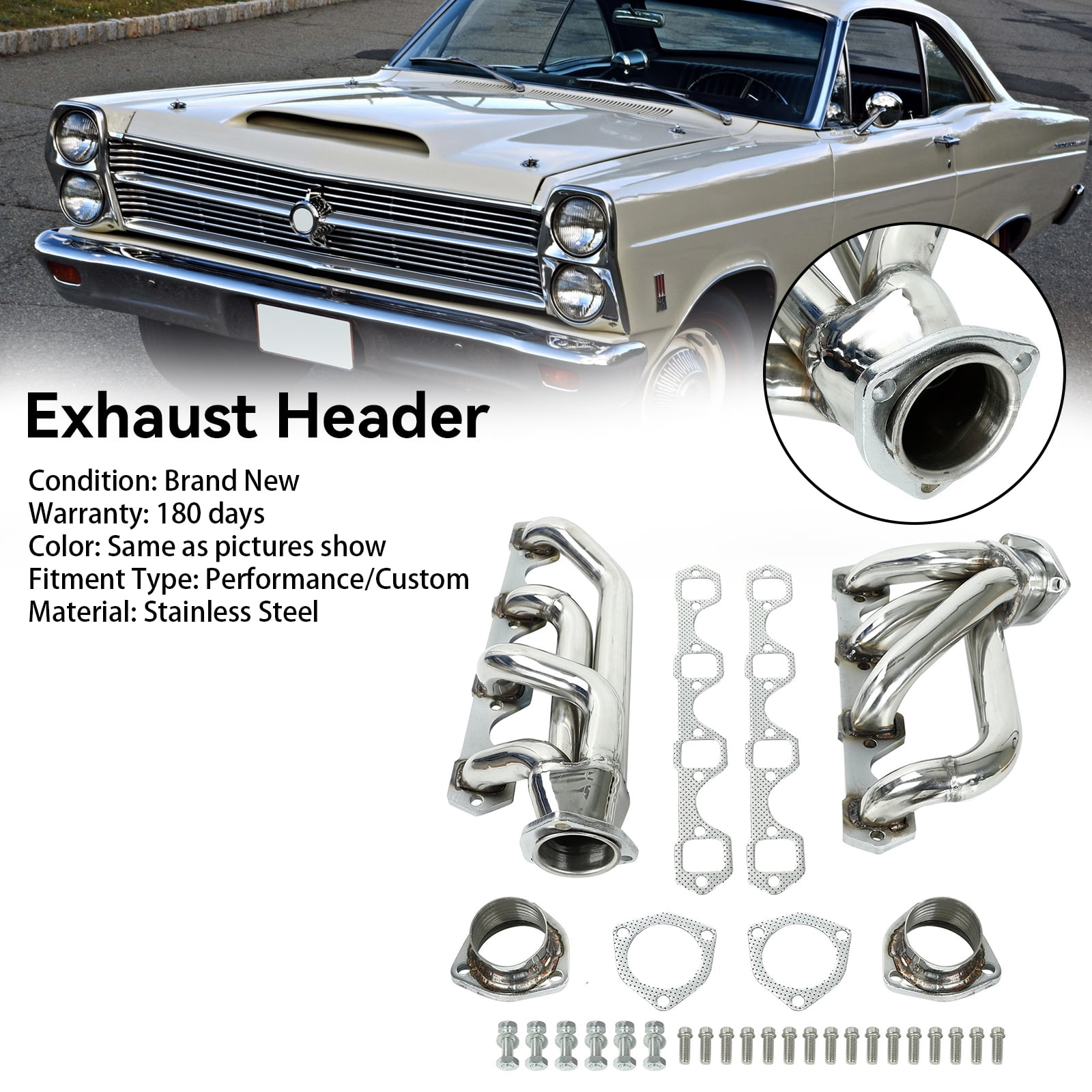 Flowtech Exhaust Headers 65-74 Ford Truck 352/428 12542FLT Flowtech Exhaust Headers 65-74 Ford Truck 352/428 12542FLT
