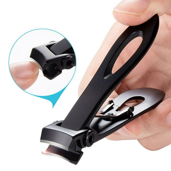 Stainless Heavy Professional Extra Large Toe Nail Clippers Wide Jaw Nail Clipper, Professional Toenails Fingernails Clippers for Thick Nails