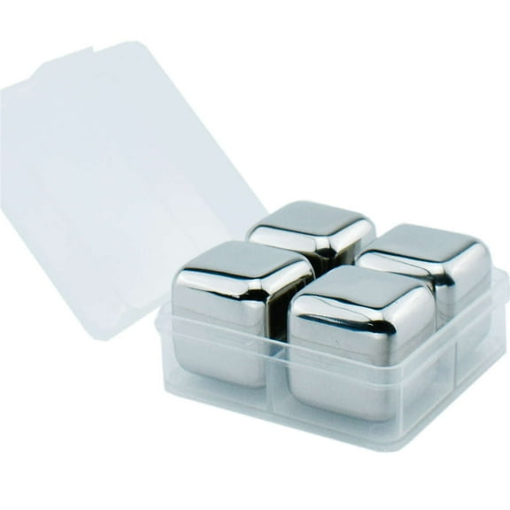 Stainless Ice Cubes Reusable Metal Stones With Whisky Keep Cold(5ml)
