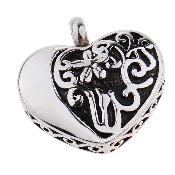 Stainless Keepsake Urn Necklace Pendant Locket