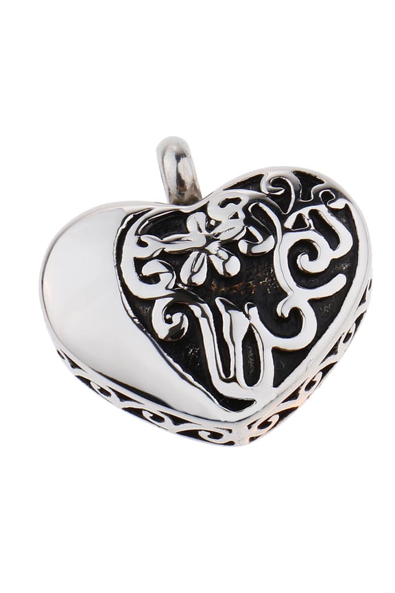Stainless Keepsake Urn Necklace Pendant Locket