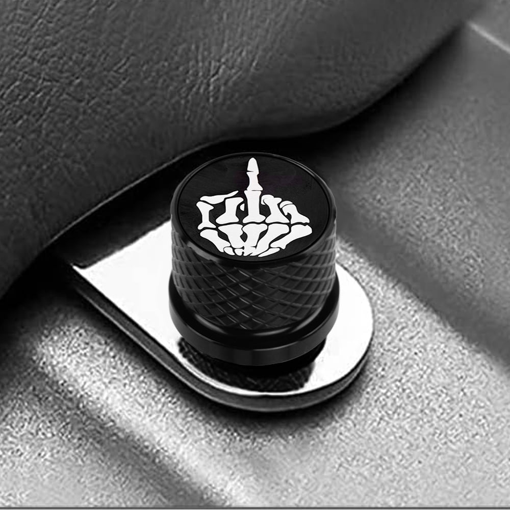Chrome Billet Iron Cross Knurled Bolt For Harley-Davidson – Seat To Fender Mounting