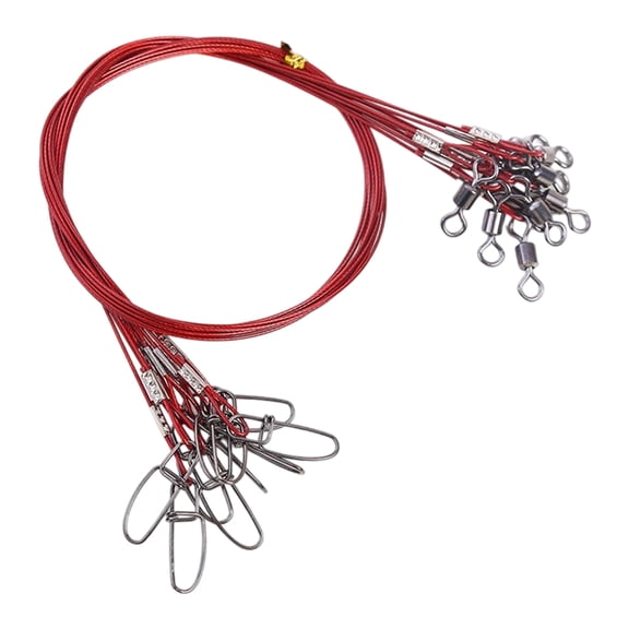Stainless Leaders Wire Leader Line Fishing Rigs Wire Leader for Lures Baits Hooks