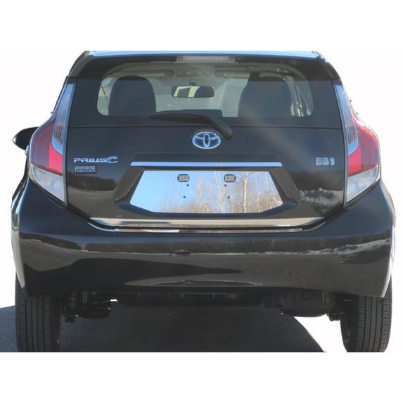 Stainless License Plate Bezel 1Pc Fits 2012-2019 Toyota Prius C LP12705 QAA