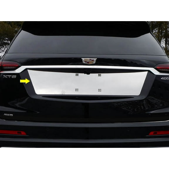 Stainless License Plate Bezel 1Pc Fits 2020 Cadillac XT6 LP60210 QAA