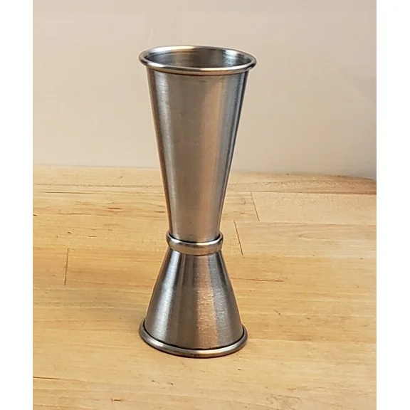 Stainless Measuring Jigger 1 Oz. X 2 Oz. Japanese Style Cocktail Bar Shot