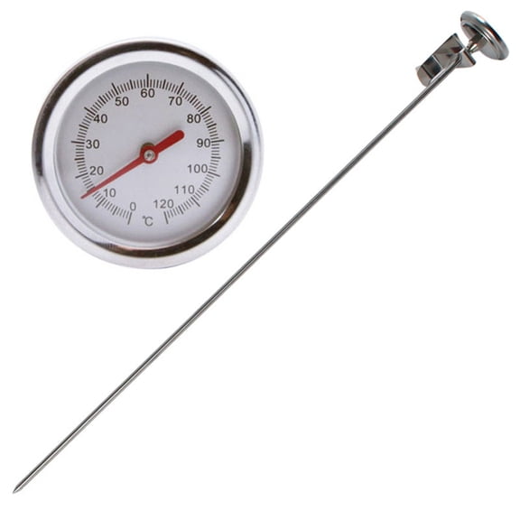 Stainless Measuring Probe Soil Thermometers for Garden Lawn Plant Tool Accurate Compost Soil Tester Temperature Monitors