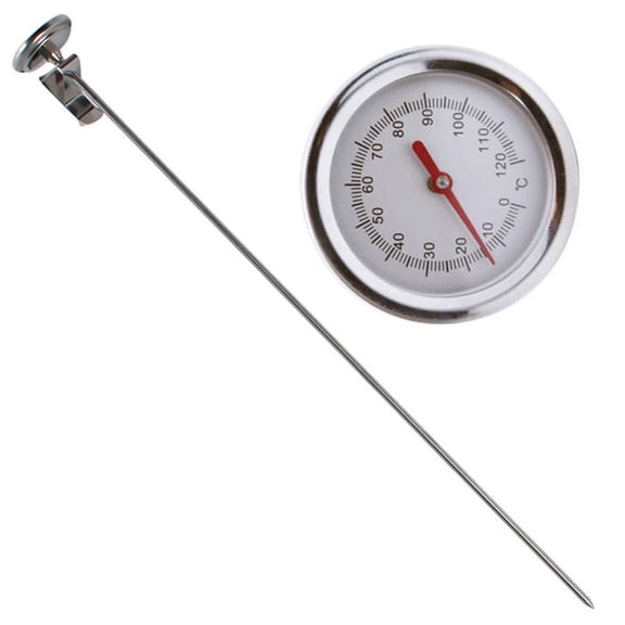 Stainless Measuring Probe Temperature Monitors Soil Thermometers Plant Tool Compost Soil Tester Meter for Garden
