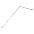 thumbnail image 1 of Stainless Measuring Ruler Layout Template Tool L Shape Right Angles Ruler for Carpenter Framing Square Ruler, 1 of 9