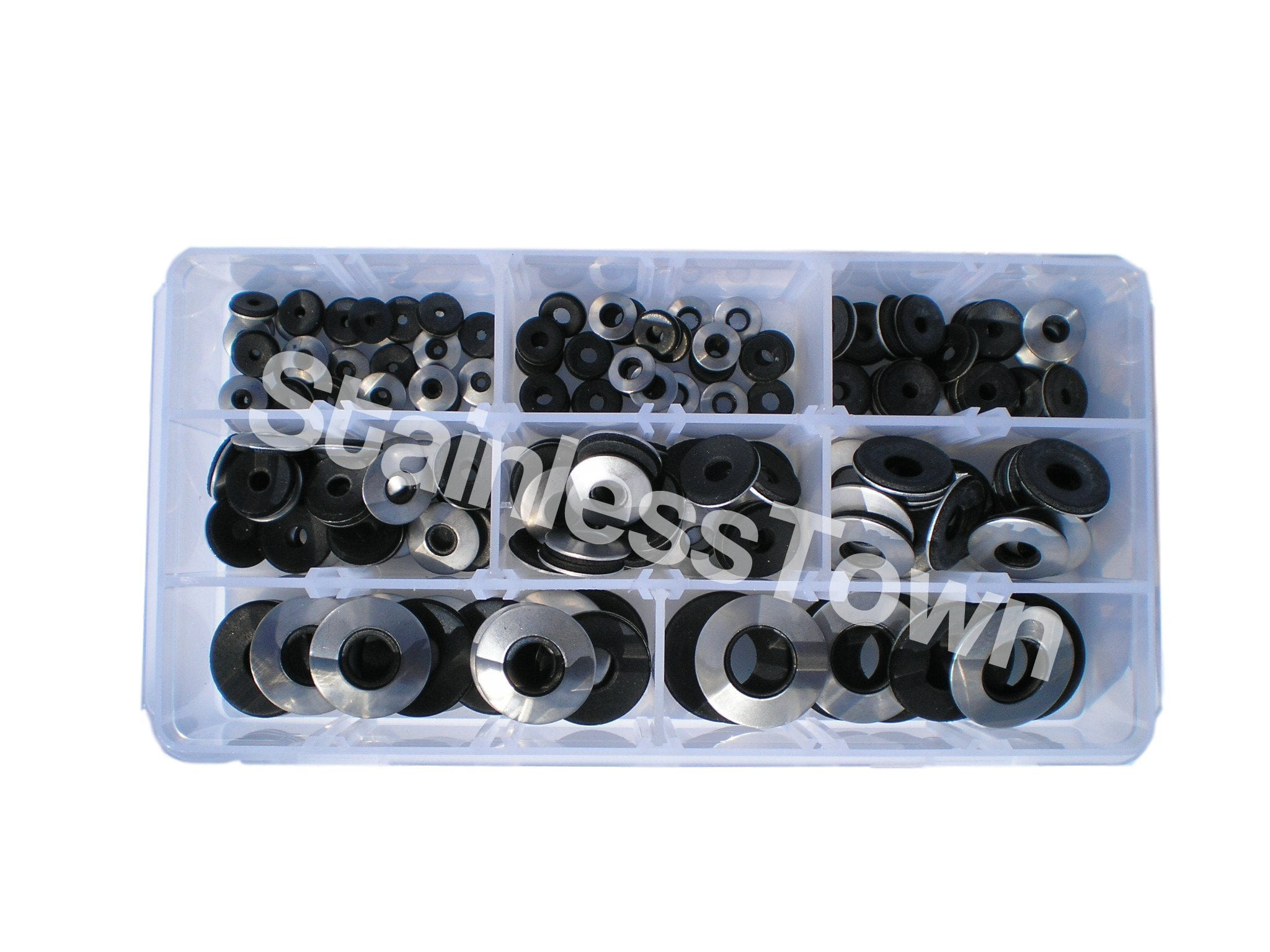 Stainless Neoprene Bonded Sealing Washer kit by Stainlesstown
