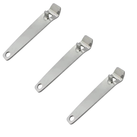 Stainless Oral Liquid Decapper Tool, Multi Functional Vial Cap Remover For Beverages And Medicine, Aluminum Bottle Opener For Home (Silver*3)