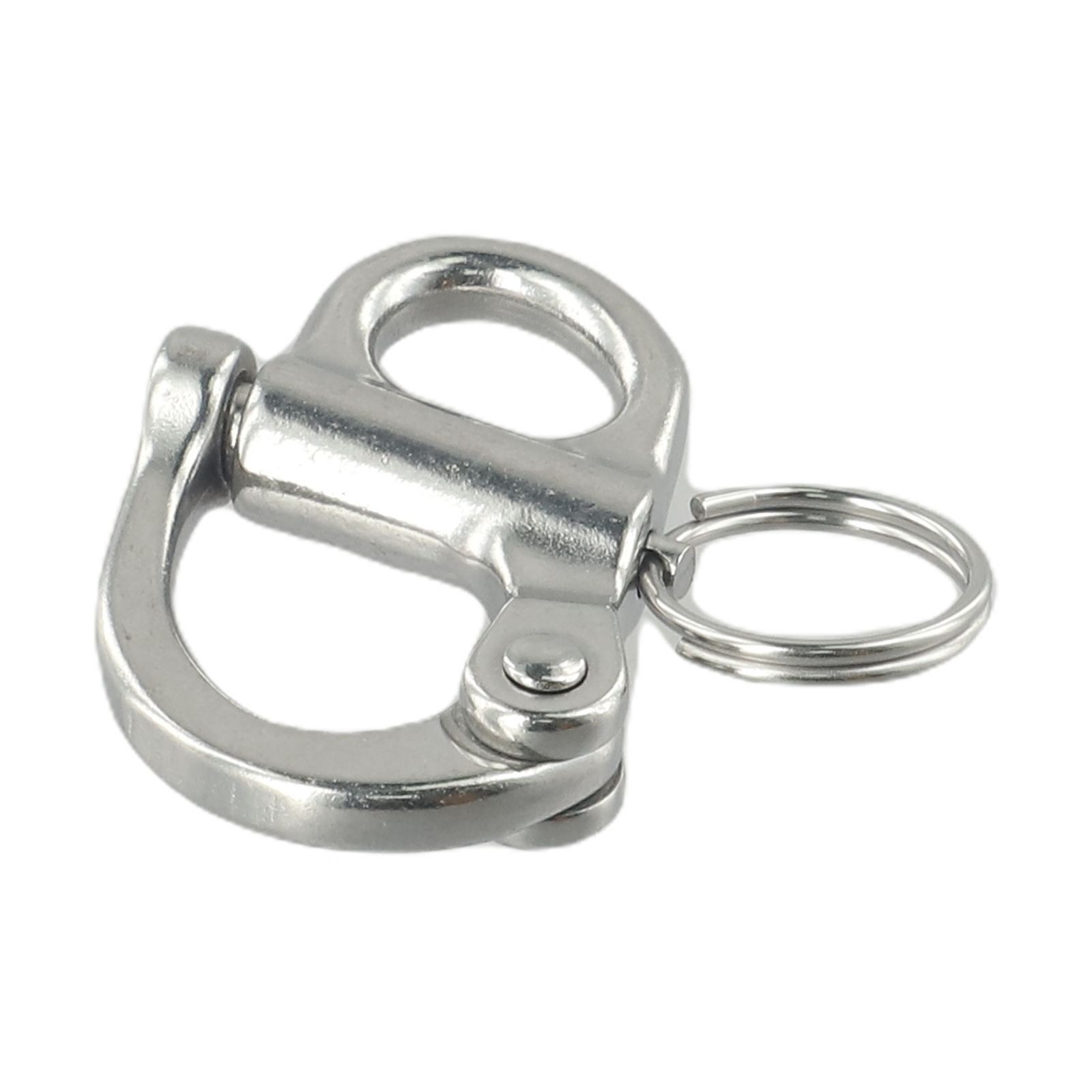 Stainless Quick Release Boat Anchor Chain Eye Shackle Swivel Hook Snap