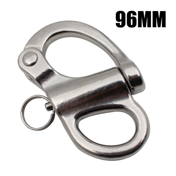 Stainless Quick Release Boat Anchor Chain Eye Shackle Swivel Hook Snap Marine