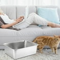 thumbnail image 1 of Stainless Rabbit Multifunctional Lightweight High Sides 40x30x15cm, 1 of 8