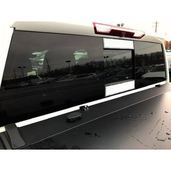 Stainless Rear Window Set 2Pc Fits 2019-2020 Chevrolet Silverado RW59170 QAA