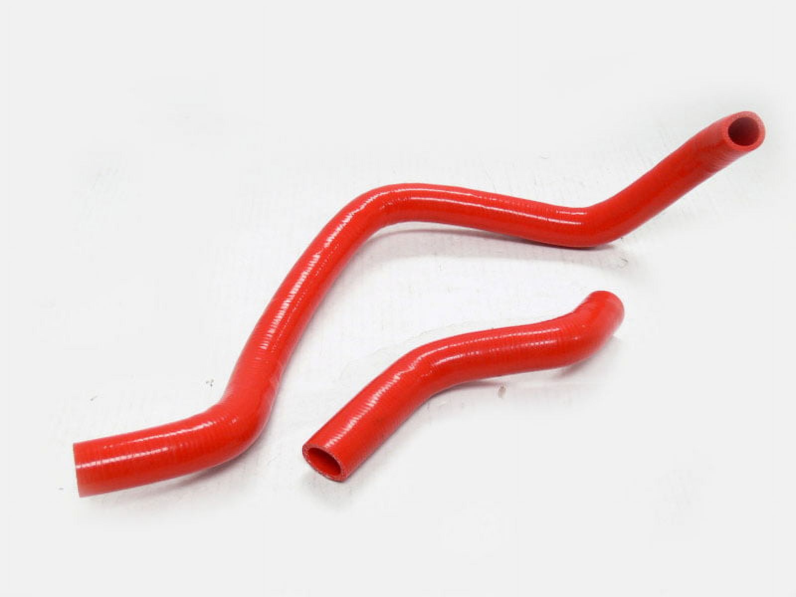 Stainless Red Colored Radiator Hose Fitment For 1996 thru 2000 Honda