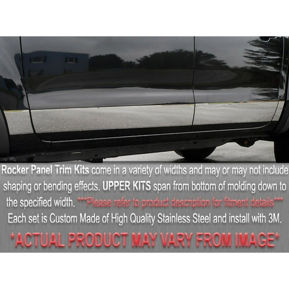 Stainless Rocker Panel Trim 10Pc Fits 1999-2006 Chevrolet Silverado TH39176 QAA