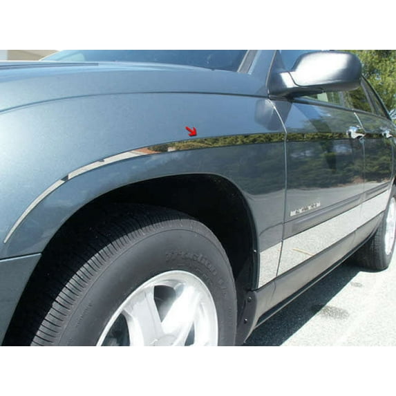 Stainless Rocker Panel Trim 12Pc Fits 2004-2008 Chrysler Pacifica TH44752 QAA