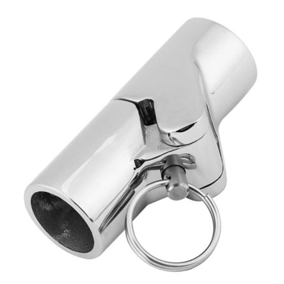 Stainless Rotating Adapter Coupling Connector Handrail Tube Fitting for Piping Applications Yacht Sunshades
