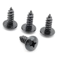 thumbnail image 1 of Stainless Screws for Dodge Challenger License Plates (Set of 4, Black), 1 of 4