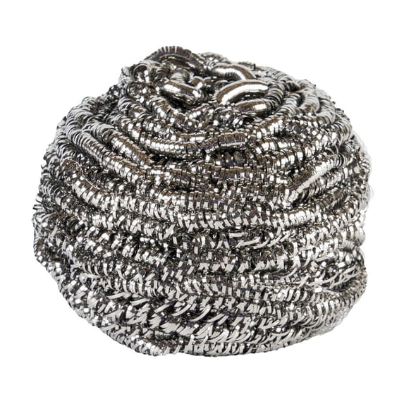 Stainless Scrubber Set, Metal Sponge Scouring Pads, Durable Stainless Steel Dish Scrubber, Flexible Non-Rusting Scourer for Kitchen, Garage, Tools, Pans, Pots, Multi-Purpose Cleaning, A