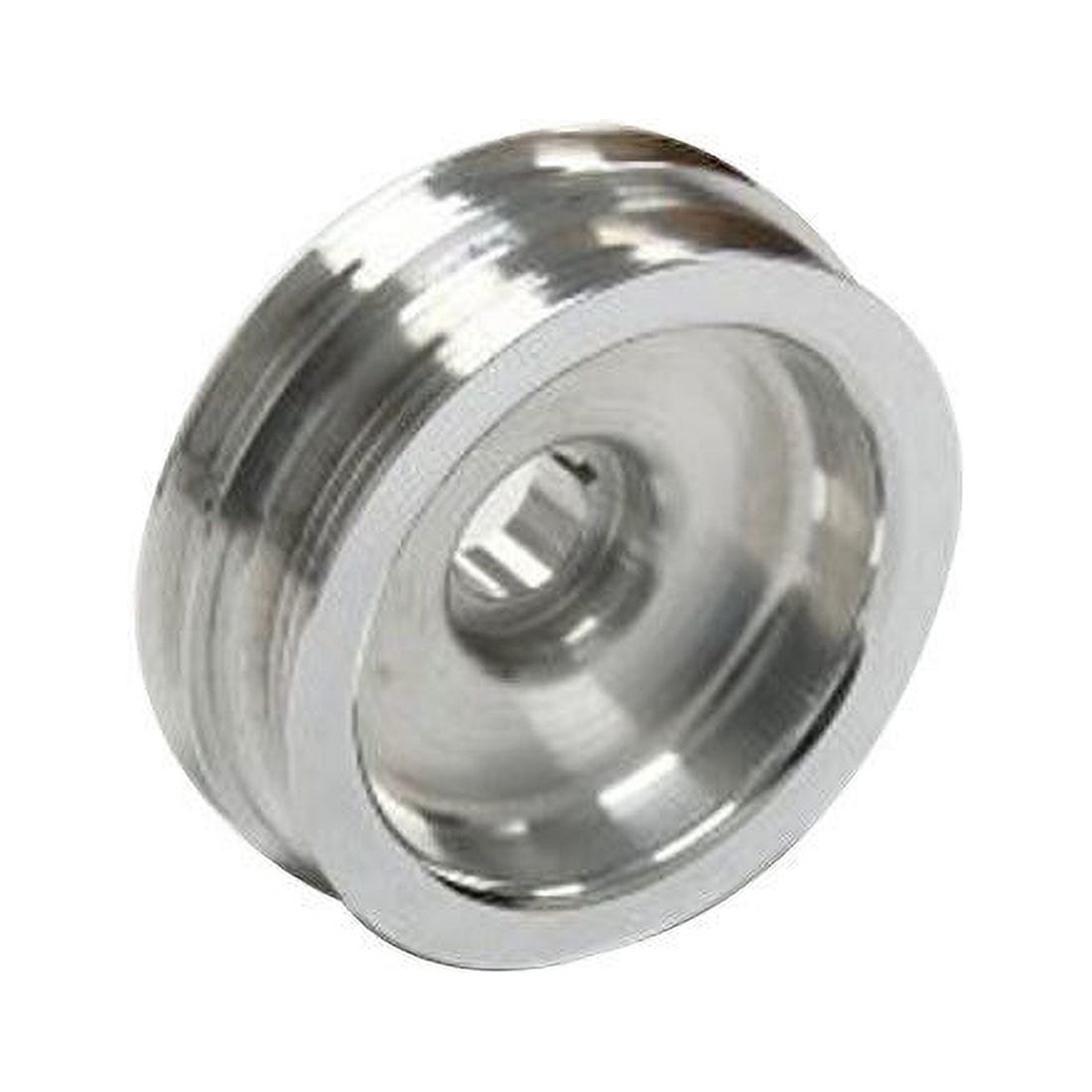Stainless Silver Underdrive Crank Pulley Fitment For 97 thru 99 Acura