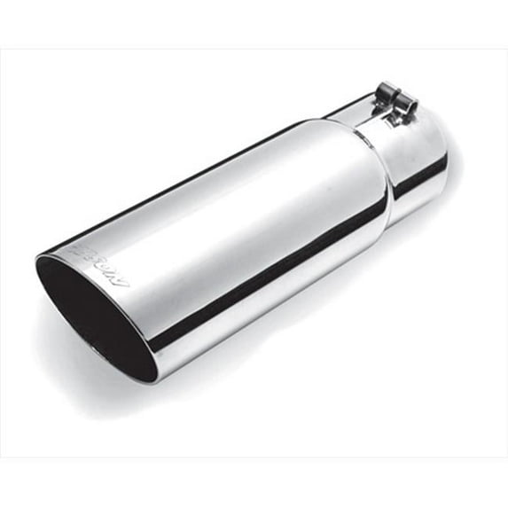 Stainless Single Wall Angle Exhaust Tip