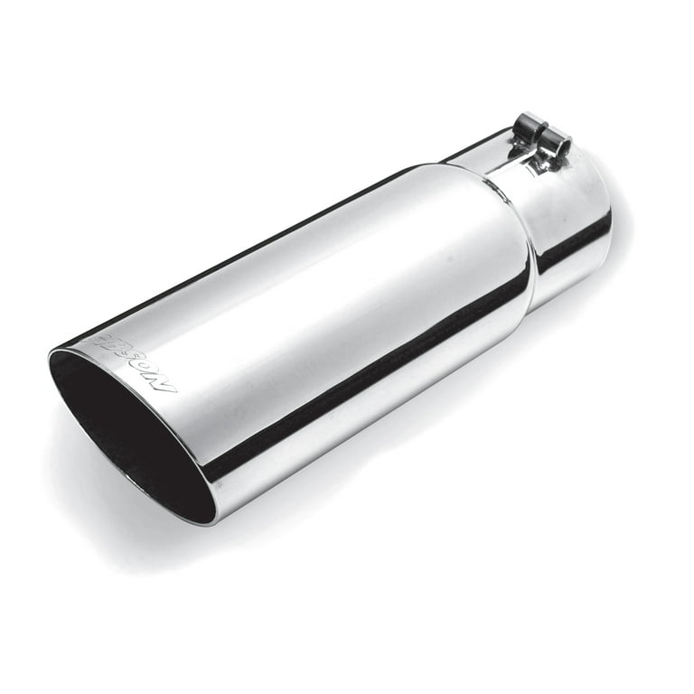 Gibson Stainless Single Wall An gle Exhaust Tip 500397 Gibson Stainless Single Wall An gle Exhaust Tip 500397