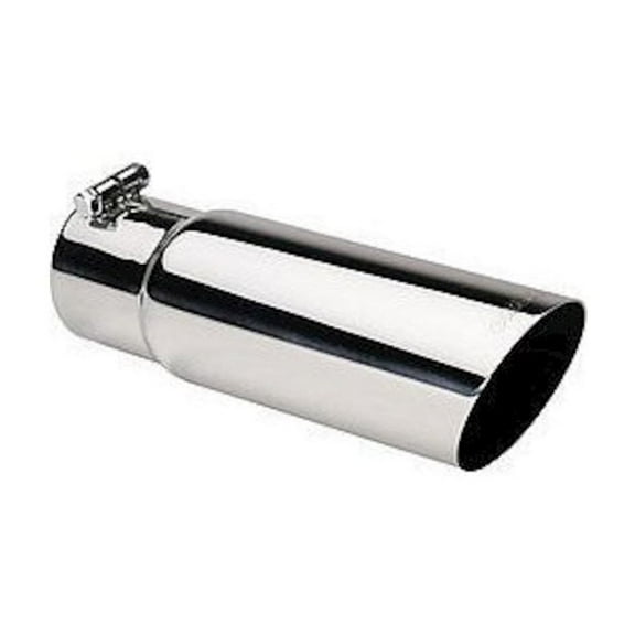 Gibson Exhaust 500361 GIB500361 2.5" STAINLESS STEEL SLASH CUT EXHAUST TIP