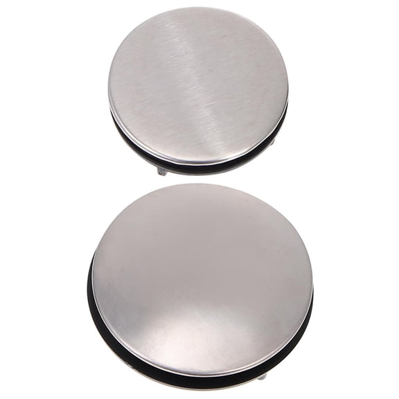 2 Pcs Kitchen Faucet Hole Cover Sink Hole Cover Stainless Steel